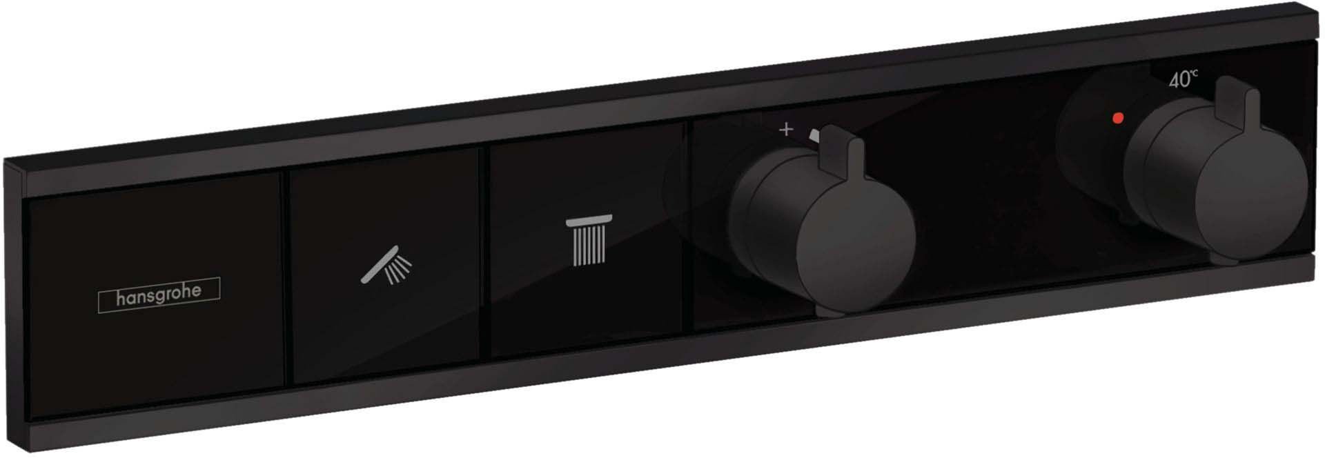 HANSGROHE RAINSELECT BANYO BATARYASI TERMOSTATIK 2 FONKSIYON MAT SIYAH 15380670