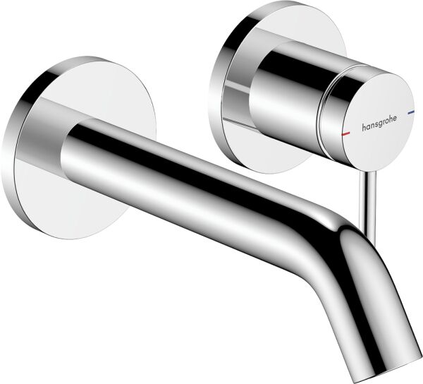 HANSGROHE TECTURIS S TEK KOLLU LAVABO BATARYASI ANKASTRE 16,50 CM GAGA ECOSMART KROM 73350000