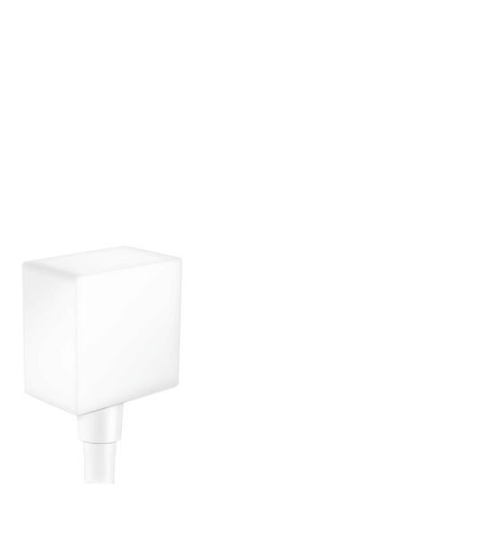 HANSGROHE FIXFIT FIXFIT GONYE CIKIS SQUARE CEK VALF ILE SATIN BEYAZ 26455700