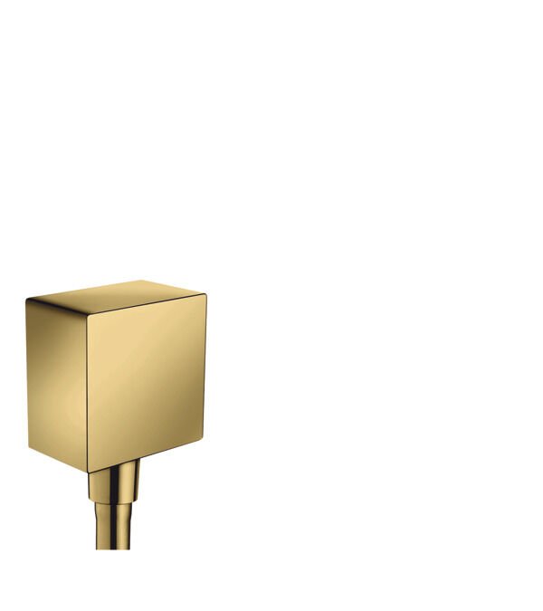 HANSGROHE FIXFIT FIXFIT GONYE CIKIS SQUARE CEK VALF ILE PARLAK ALTIN OPTIK 26455990
