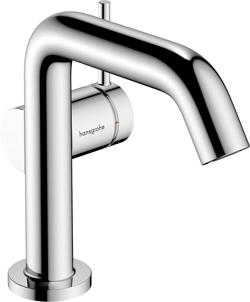 HANSGROHE TECTURIS S TEK KOLLU LAVABO BATARYASI 110 COOLSTART ECOSMART KUMANDASIZ  KROM 73321000