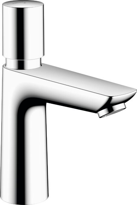 HANSGROHE TALIS SELECT E TEK KOLLU LAVABO BATARYASI SELF-CLOSING TEK AKIM MUSLUK KROM 71719000