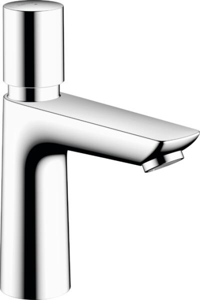 HANSGROHE TALIS SELECT E TEK KOLLU LAVABO BATARYASI SELF-CLOSING TEK AKIM MUSLUK KROM 71719000