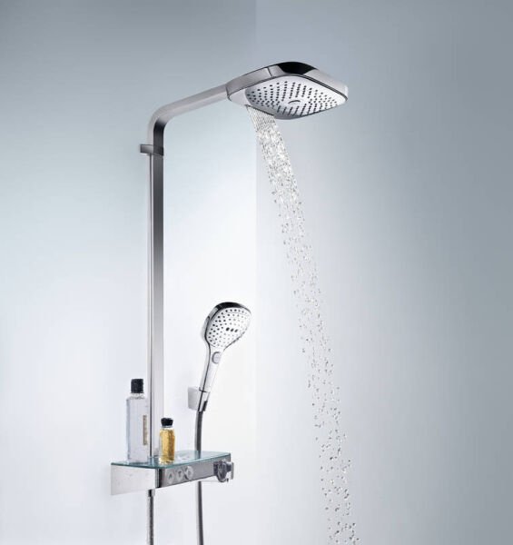 HANSGROHE RAINDANCE SELECT E DUS KOLONU 300 3JET SHOWERTABLET SELECT 300 KROM  27127000