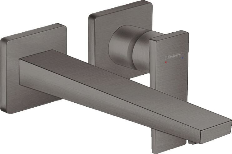 HANSGROHE METROPOL TEK KOLLU LAVABO BATARYASI 22.5CM GAGA MAT SIYAH KROM 32526340