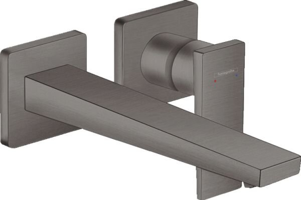 HANSGROHE METROPOL TEK KOLLU LAVABO BATARYASI 22.5CM GAGA MAT SIYAH KROM 32526340
