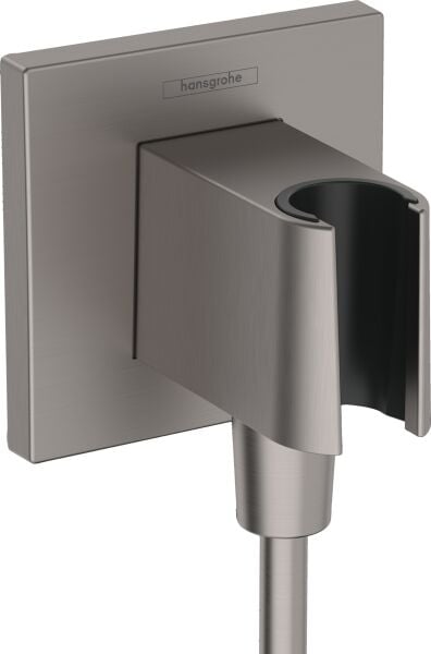 HANSGROHE FIXFIT FIX FIT DUS ASKILI CIKIS DIRSEGI MAT SIYAH KROM KROM 26889340