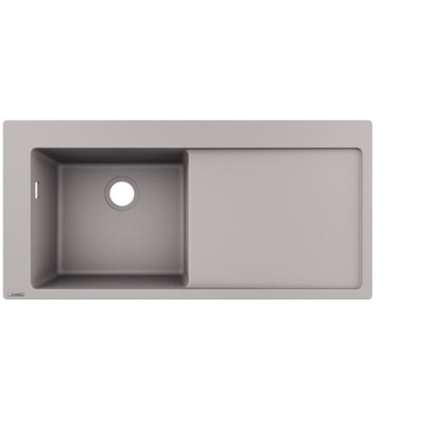 HANSGROHE S711 EVIYE ANKASTRE S5110-S450 45 DAM.SAG BETON GRI 43330380