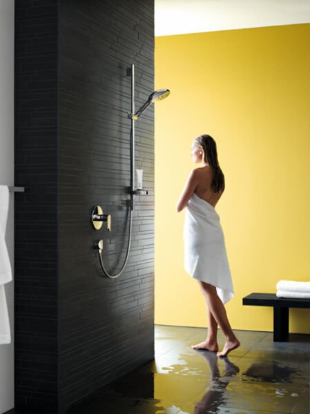 HANSGROHE RAINDANCE SELECT S DUS SETI 150 3JET 65CM DUS BAR SABUNLUK BEYAZ KROM 27802000