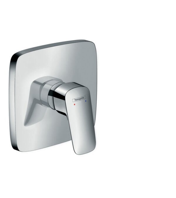 HANSGROHE LOGIS TEK KOLLU DUS BATARYASI ANKASTRE KROM 71605000