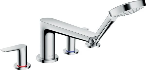 HANSGROHE TALIS E KUVET KENARI BATARYASI 4-DELIKLI KROM 71748000