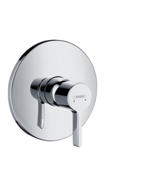 HANSGROHE METRIS S TEK KOLLU DUS BATARYASI ANKASTRE KROM 31665000