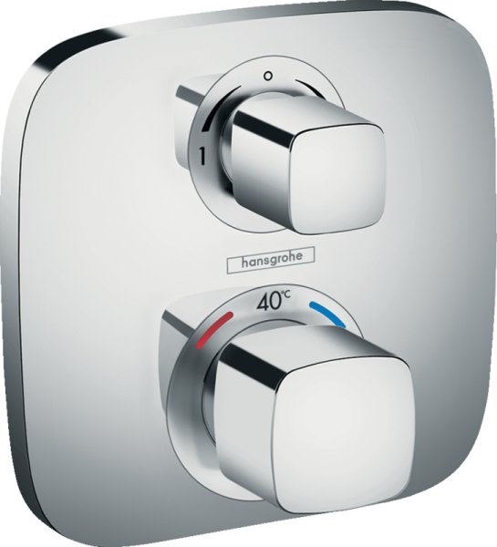 HANSGROHE ECOSTAT E BANYO BATARYASI TERMOSTAT 2 CIKIS ICIN KROM 15708000