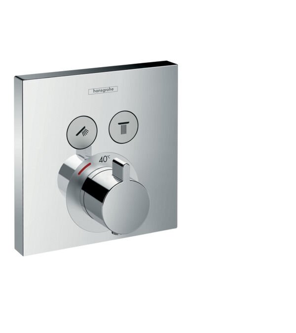HANSGROHE SHOWERSELECT BANYO BATARYASI TERMOSTATIK 2 CIKIS ICIN KROM 15763000