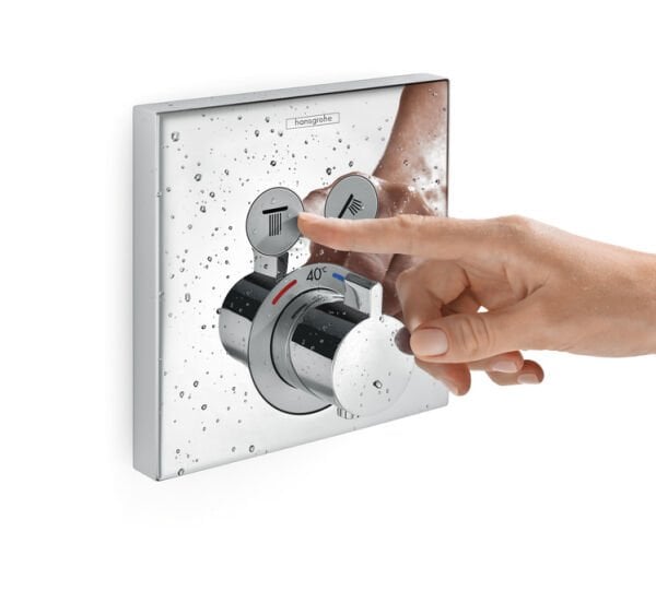 HANSGROHE SHOWERSELECT BANYO BATARYASI TERMOSTATIK 2 CIKIS ICIN KROM 15763000