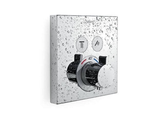HANSGROHE SHOWERSELECT BANYO BATARYASI TERMOSTATIK 2 CIKIS SATIN BEYAZ 15763700