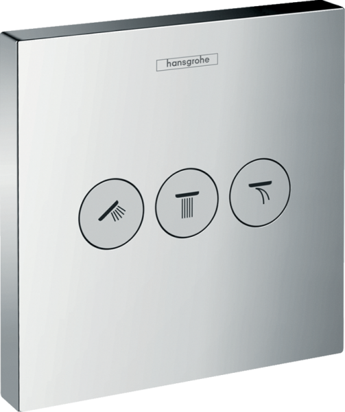 HANSGROHE SHOWERSELECT BANYO BATARYASI TERMOSTATIK 3 CIKIS ICIN KROM 15764000