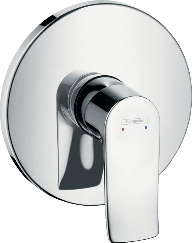 HANSGROHE METRIS TEK KOLLU DUS BATARYASI ANKASTRE KROM 31685000