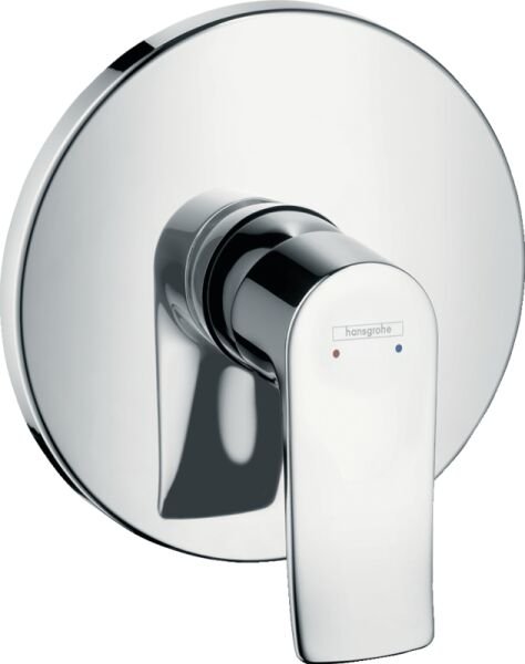 HANSGROHE METRIS TEK KOLLU DUS BATARYASI ANKASTRE KROM 31685000