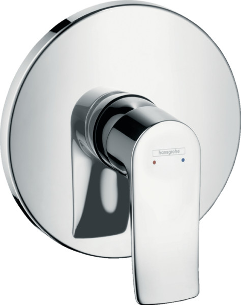 HANSGROHE METRIS TEK KOLLU DUS BATARYASI ANKASTRE KROM 31685000