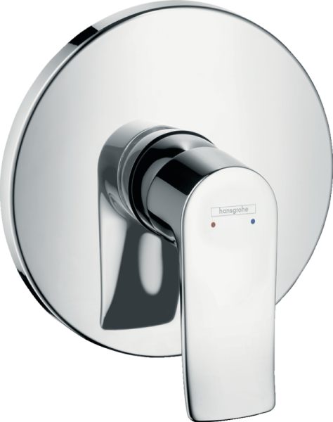 HANSGROHE METRIS TEK KOLLU DUS BATARYASI ANKASTRE KROM 31685000