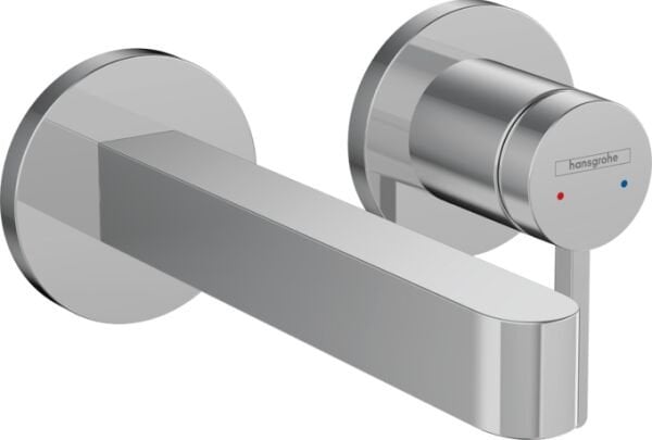 HANSGROHE FINORIS TEK KOLLU LAVABO BATARYASI ANKASTRE DUVARA MONTE 16.8 CM GAGA ILE KROM 76051000