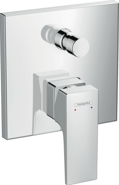 HANSGROHE METROPOL TEK KOLLU BANYO BATARYASI CUBUK VOLAN ILE KROM 32545000