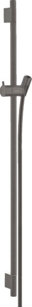HANSGROHE UNICA DUS BARI S PURO 90 CM DUS HORTUMU ILE MAT SIYAH KROM 28631340