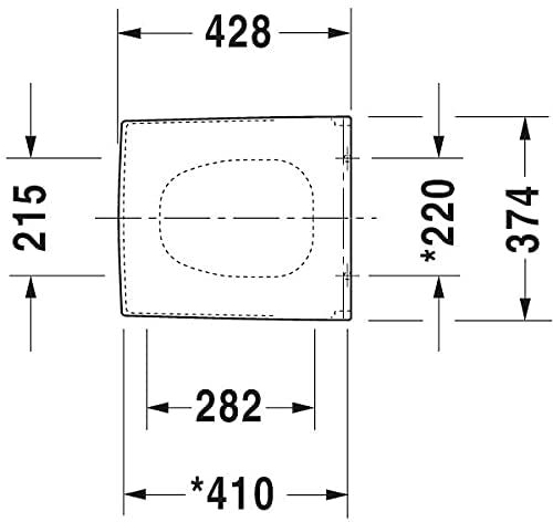 DURAVIT VERO KLOZET KAPAGI AMORTISORLU 0067690000