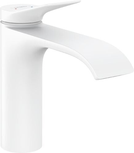 HANSGROHE VIVENIS TEK KOLLU LAVABO BATARYASIT 110 SATIN BEYAZ 75020700