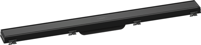 HANSGROHE RAINDRAIN MATCH DUS KANALI 80CM SERAMIK KAPNABILIR KAPAK YUKSEKLIK AYARLANABILIR CERCEVE ILE SIYAH 56038610