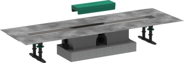 HANSGROHE UNIVERSAL UBOX DUS KANALI KOMPLE SET STANDART MONYAJ 80 DUS GIDERI ICIN 56024180