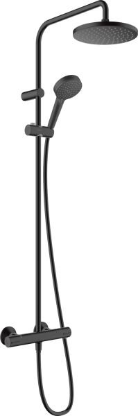 HANSGROHE VERNIS BLEND DUS KOLONU 200 1 JET TERMOSTATLI MAT SIYAH 26276670