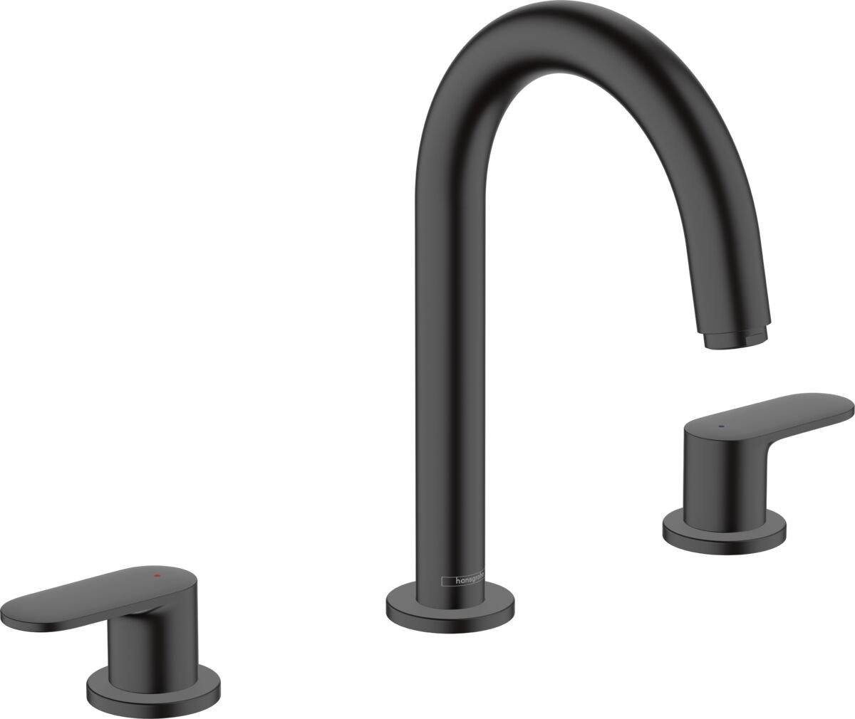 HANSGROHE VERNIS BLEND 3-DELIKLI LAVABO BATARYASI GIDER SETI ILE MAT SIYAH 71553670