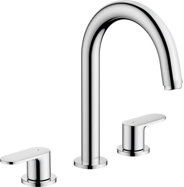 HANSGROHE VERNIS BLEND 3-DELIKLI LAVABO BATARYASI GIDER SETI ILE KROM 71553000