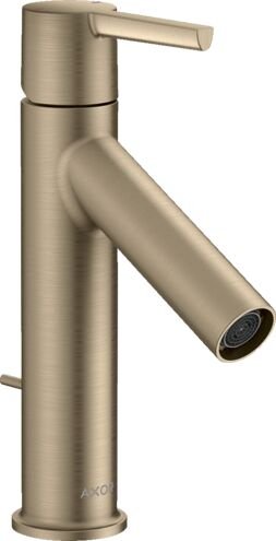 AXOR STARCK TEK KOLLU LAVABO BATARYASI 100 CUBUK VOLAN MAT NIKEL 10001820