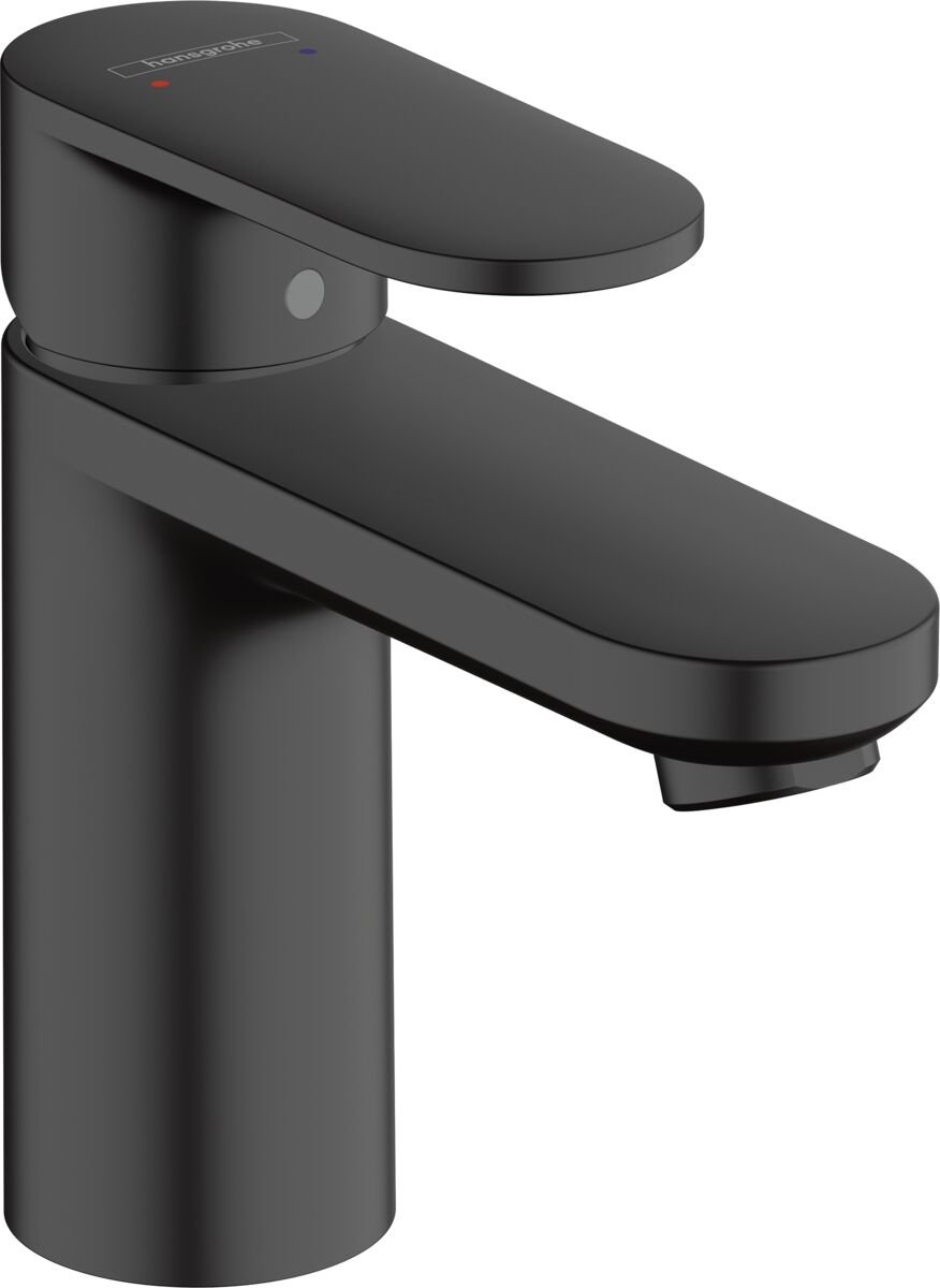HANSGROHE VERNIS BLEND TEK KOLLU LAVABO BATARYASI 100MM GIDER SETI ILE SATIN SIYAH 71551670