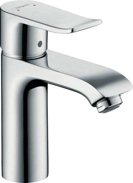 HANSGROHE METRIS TEK KOLLU LAVABO BATARYASI 110 DUSUK DEBI KROM 31204000