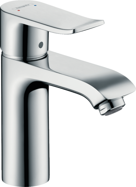 HANSGROHE METRIS TEK KOLLU LAVABO BATARYASI 110 DUSUK DEBI KROM 31204000