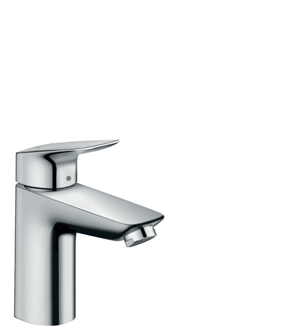 HANSGROHE LOGIS TEK KOLLU LAVABO BATARYASI 100MM KUMANDALI KROM 71100000