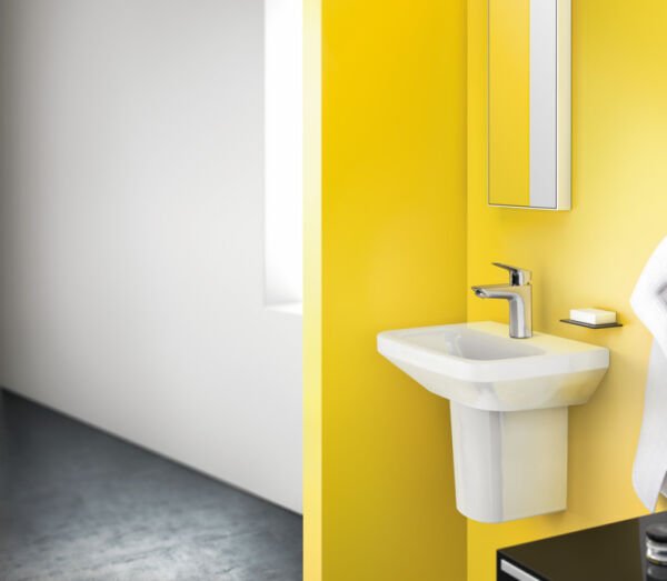 HANSGROHE LOGIS TEK KOLLU LAVABO BATARYASI 100MM KUMANDALI KROM 71100000