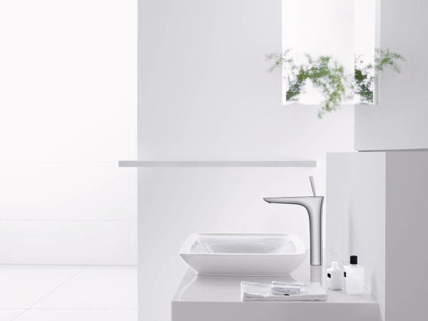 HANSGROHE PURAVIDA TEK KOLLU LAVABO BATARYASI 110 KUMANDALI KROM 15074000