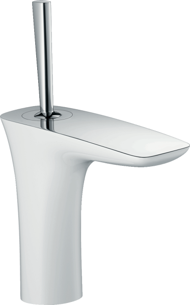 HANSGROHE PURAVIDA TEK KOLLU LAVABO BATARYASI 110 KUMANDALI BEYAZ/KROM 15074400