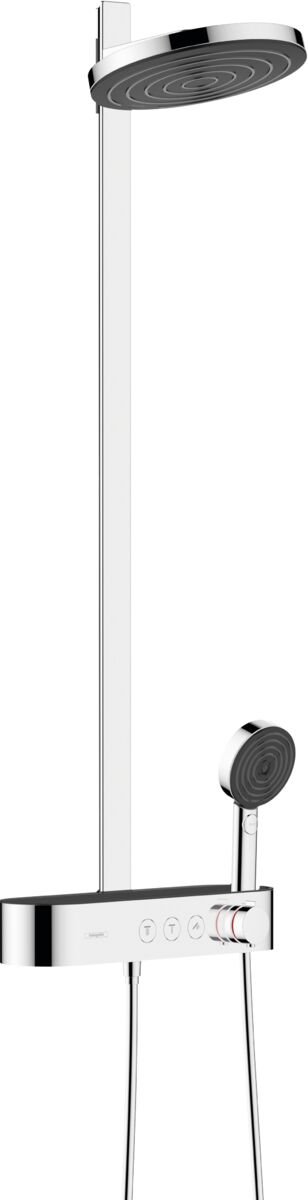 HANSGROHE PULSIFY S DUS KOLONU 260 2JET  SHOWER TABLET SELECT 400 ILE KROM 24240000
