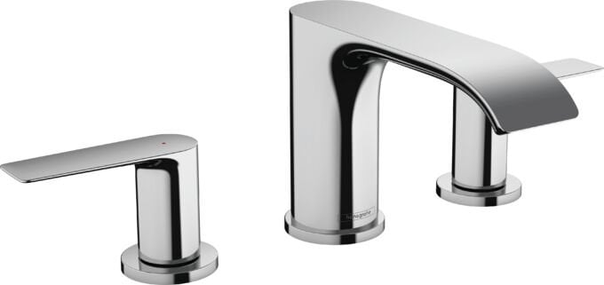 HANSGROHE VIVENIS LAVABO BATARYASI 3 DELIKLI 90 KUMANDALI KROM 75033000