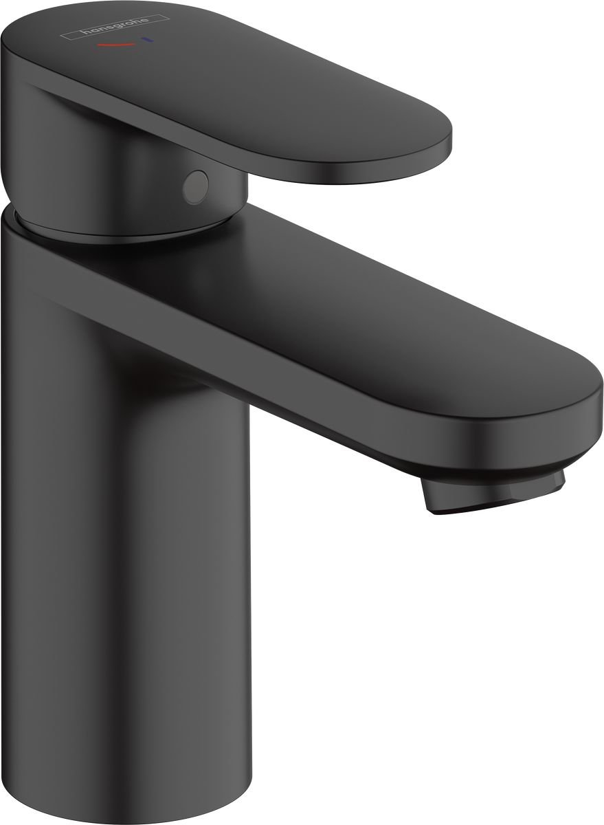 HANSGROHE VERNIS BLEND TEK KOLLU LAVABO BATARYASI 100MM GIDER SETI ILE SATIN SIYAH 71585670