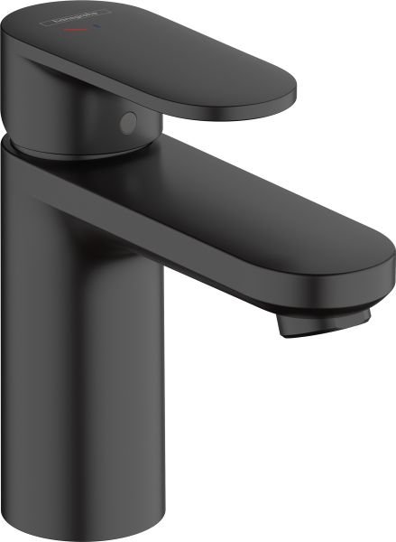 HANSGROHE VERNIS BLEND TEK KOLLU LAVABO BATARYASI 100MM GIDER SETI ILE SATIN SIYAH 71585670
