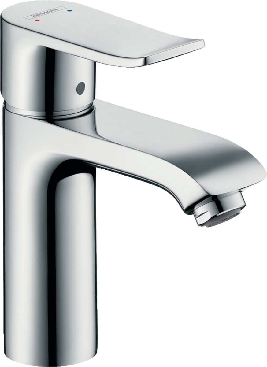 HANSGROHE METRIS TEK KOLLU LAVABO BATARYASI 110 KUMANDALI KROM 31080000
