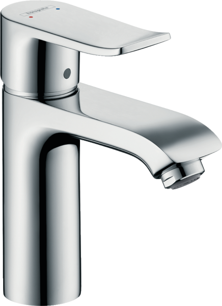 HANSGROHE METRIS TEK KOLLU LAVABO BATARYASI 110 KUMANDALI KROM 31080000