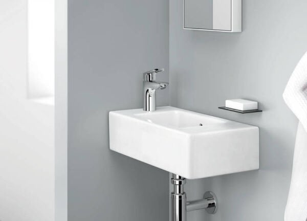 HANSGROHE LOGIS LOOP TEK KOLLU LAVABO BATARYASI 100MM KUMANDALI KROM 71151000